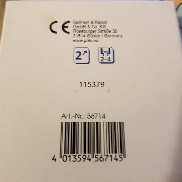 Goki wood tile puzzles 5 in the set - Picture 2 of 5